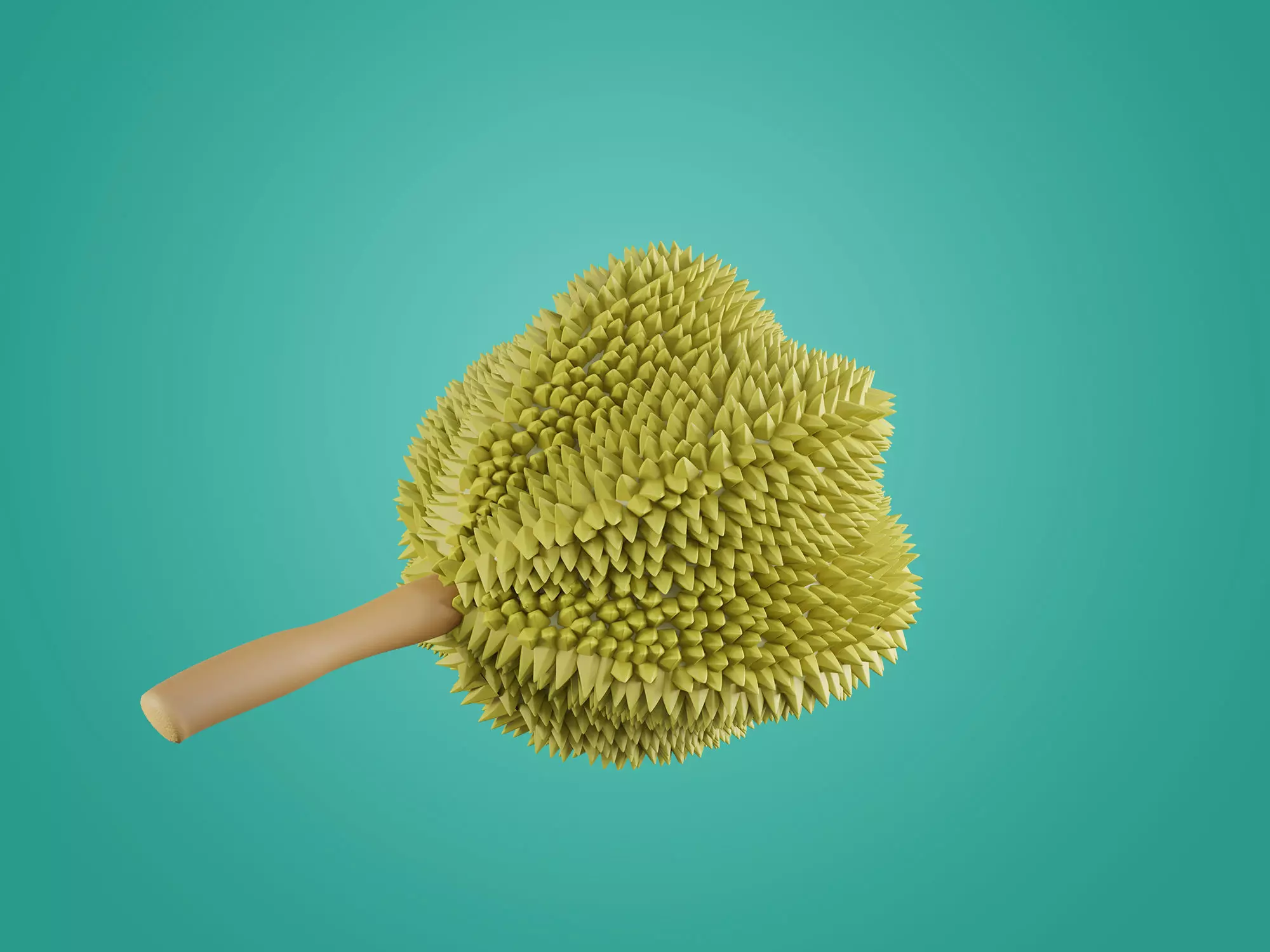 3D Models of durian for various scenes 3D model_0
