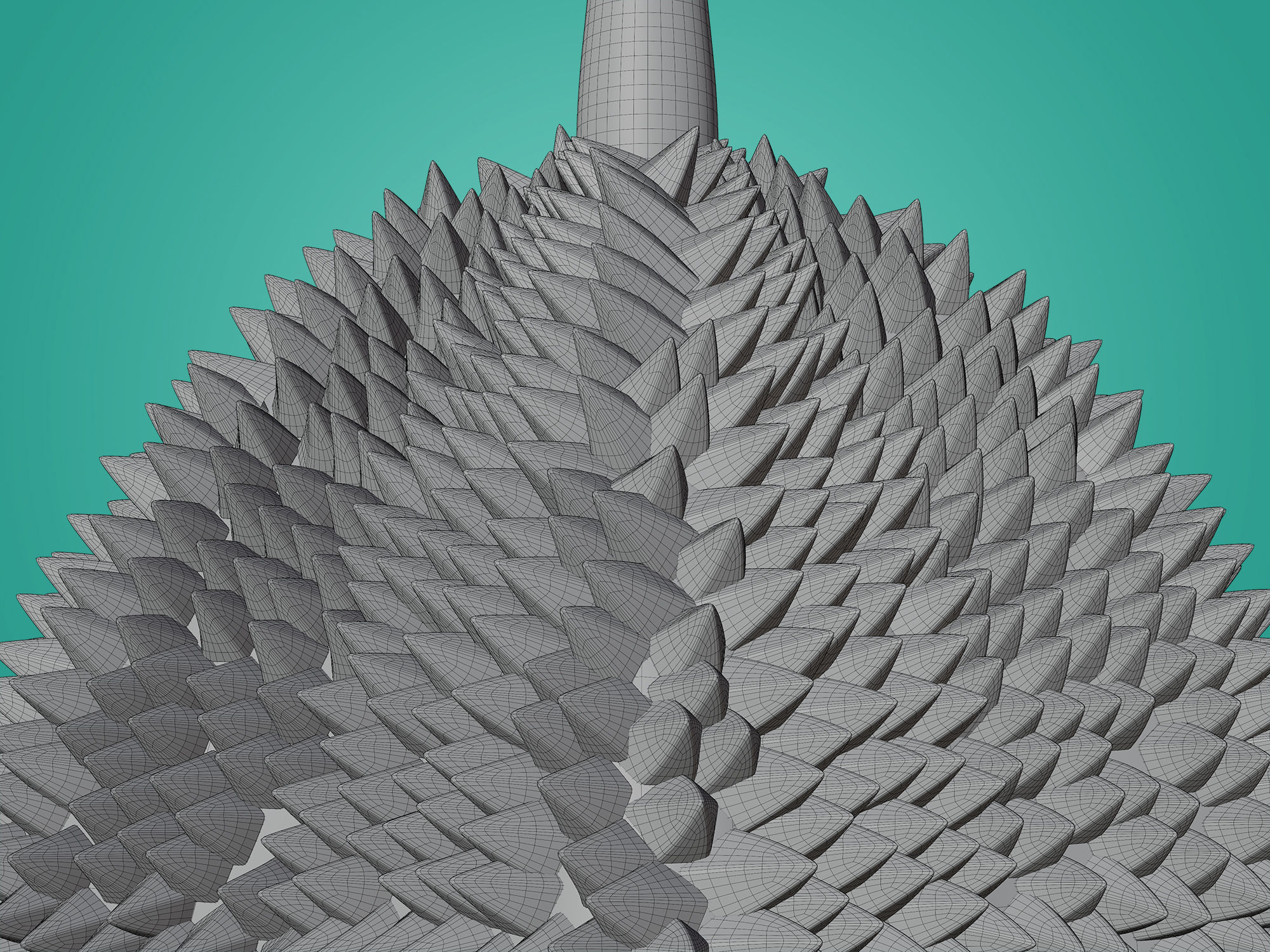 3D Models of durian for various scenes 3D model_9