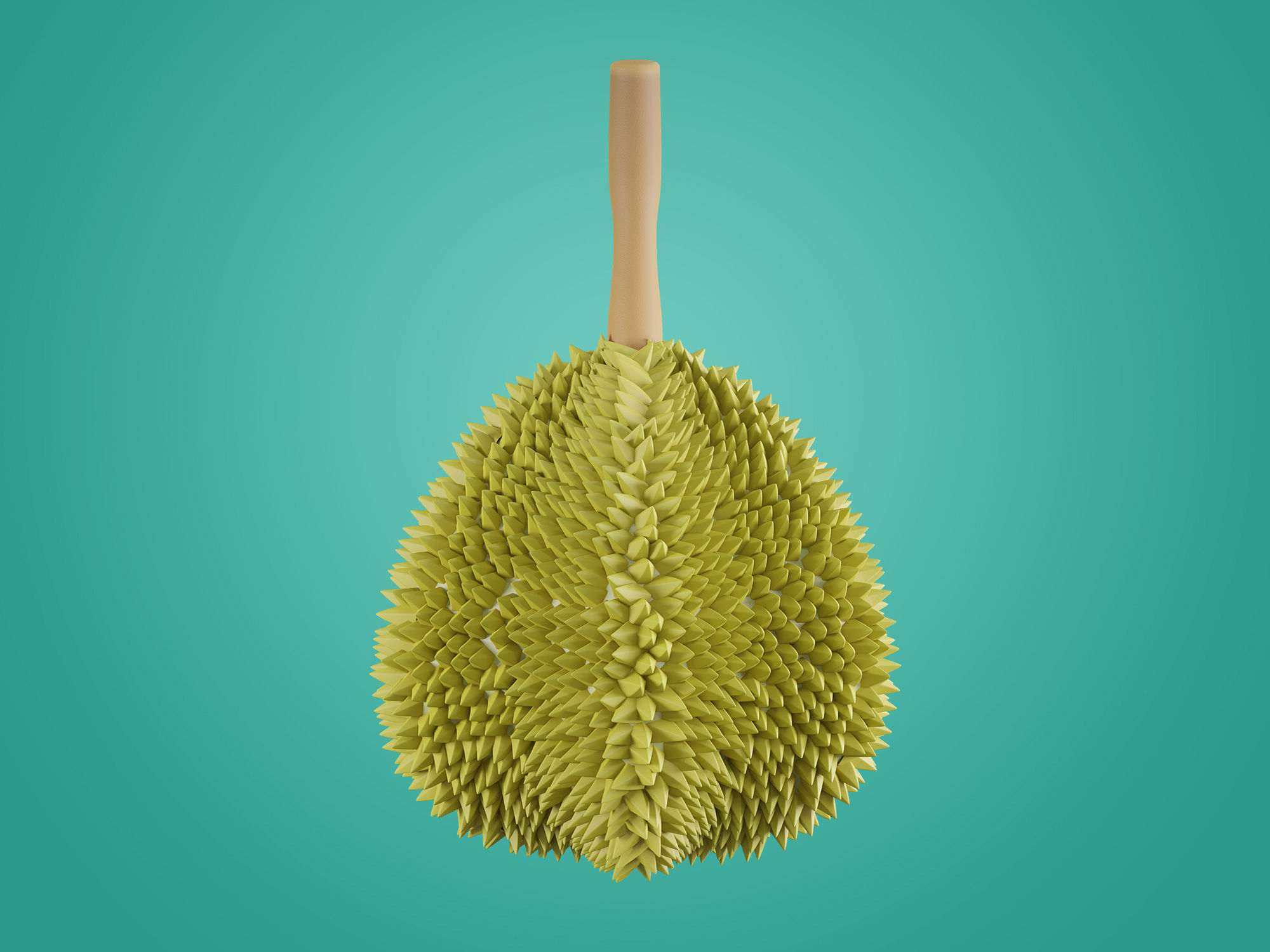 3D Models of durian for various scenes 3D model_3