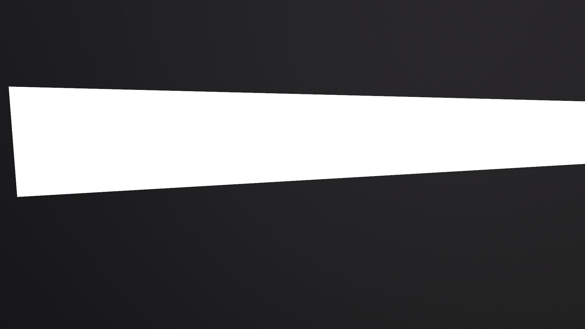 Wooden ruler 20 cm twenty centimeters measure length Low-poly 3D model_14