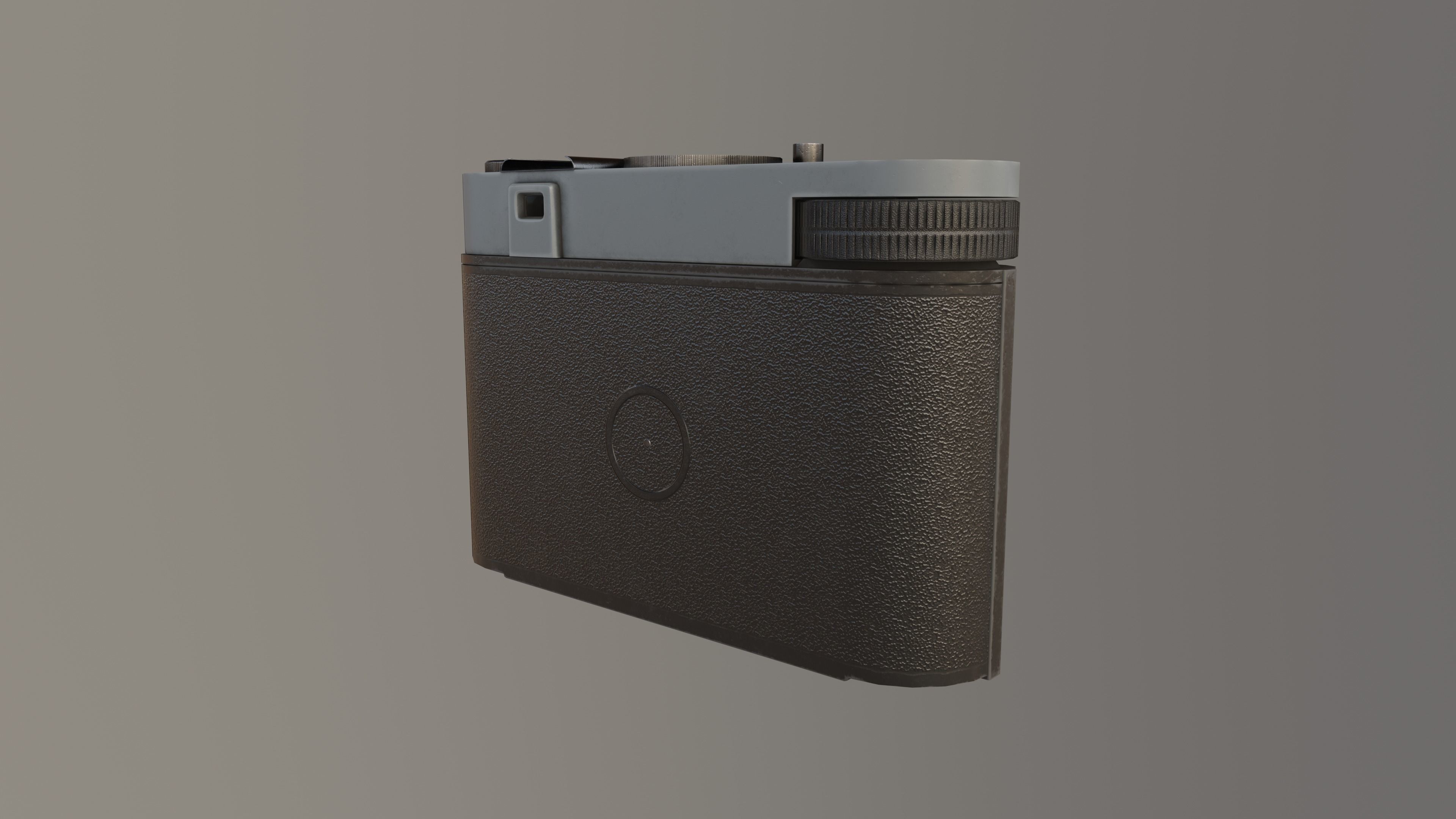 Photo Camera Smena Low-poly 3D model_4
