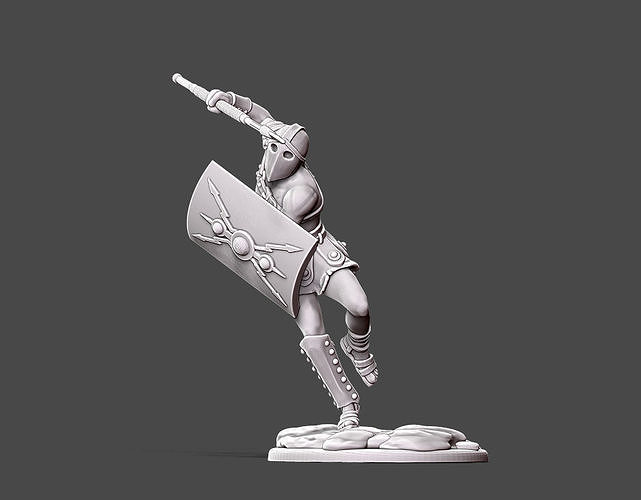 gladiator - 35mm scale 3D print model