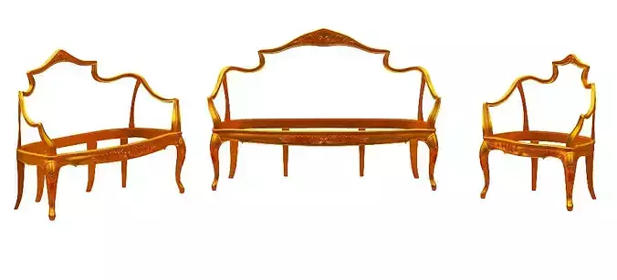 Classical sofa frame set