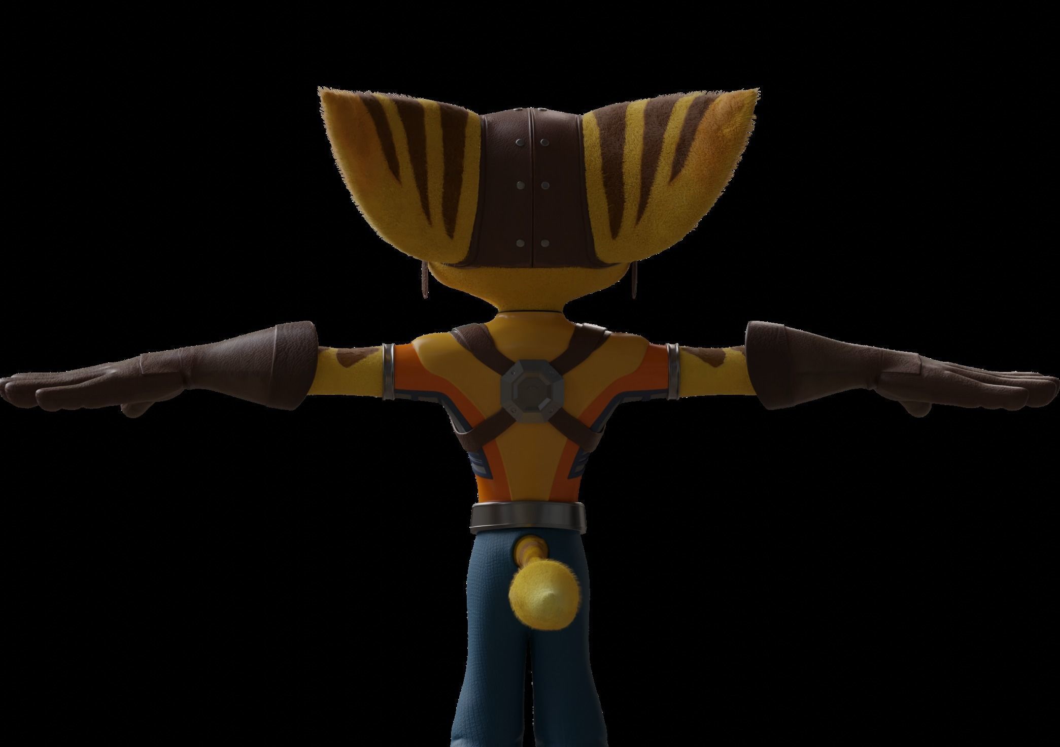 Ratchet Lombax Rift Apart 3D model_7