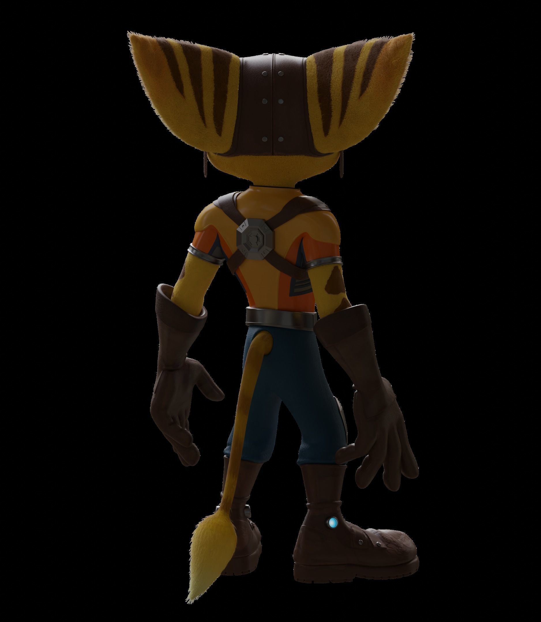 Ratchet Lombax Rift Apart 3D model_3