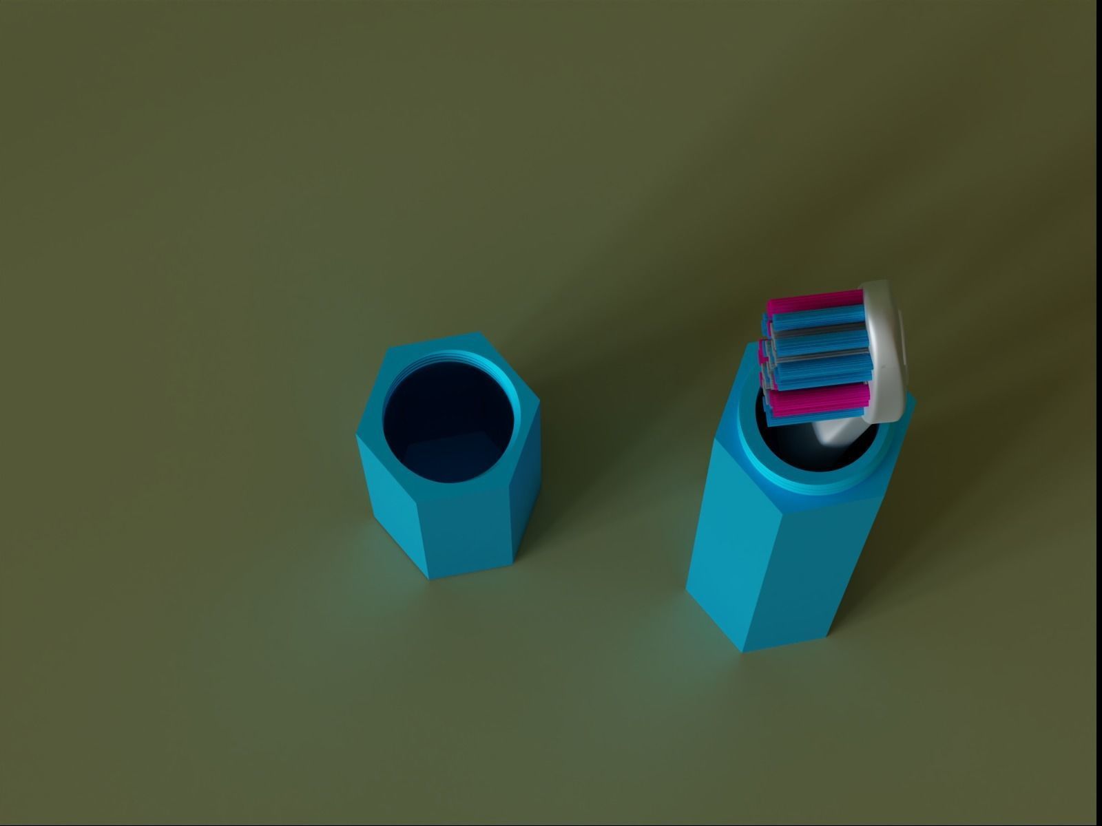 Travel Tooth brush Case 05 3D print model_6