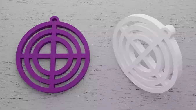 Chaveiro Gaviao Arqueiro 3D print model