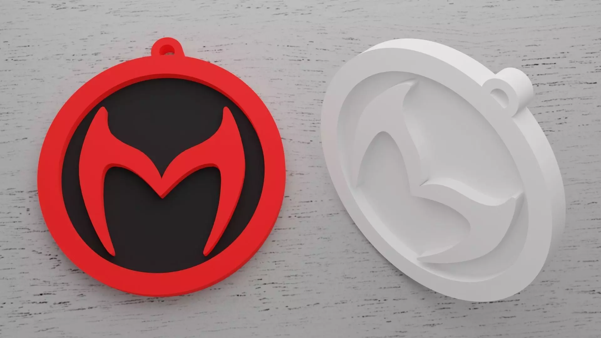 Chaveiro Feiticeira Escarlate 3D print model_0