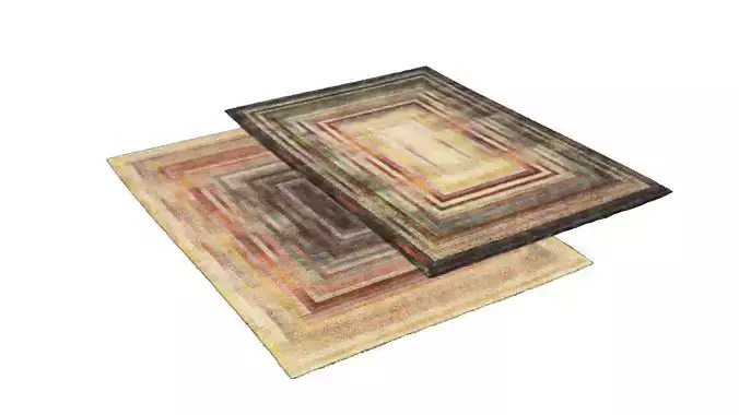 RUG CARPET WOOL INTERIOR MODEL