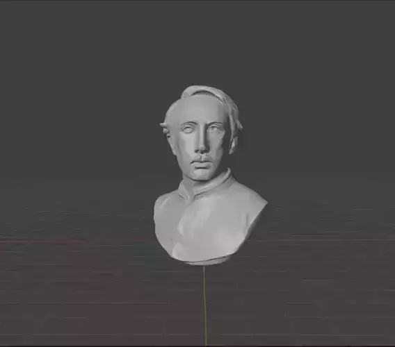 Edgar Degas 3D print model