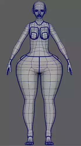 Woman Basemesh