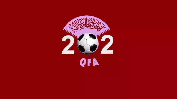 Qatar football world cup 2022 3d animation 