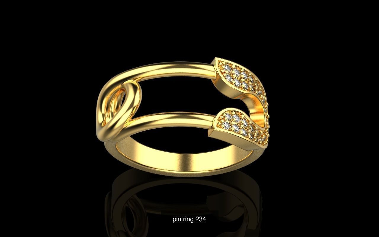 Pin collection gold plated _3