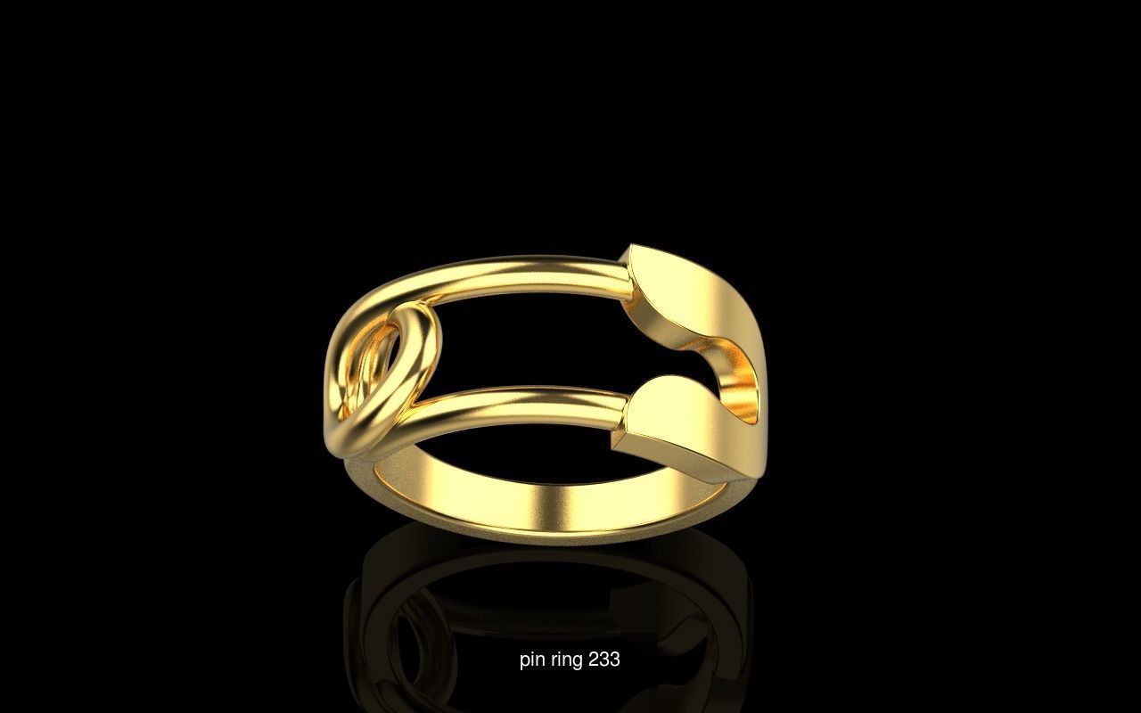 Pin collection gold plated _4