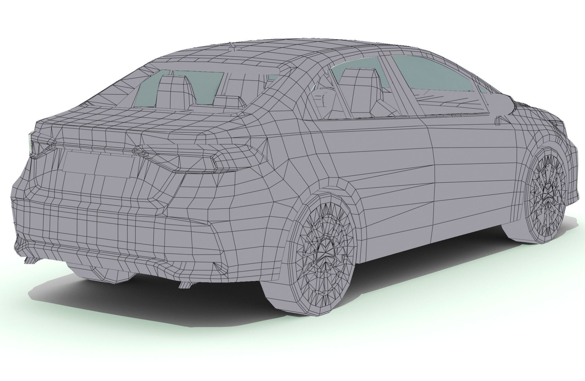 cars pack  Low-poly 3D model_15