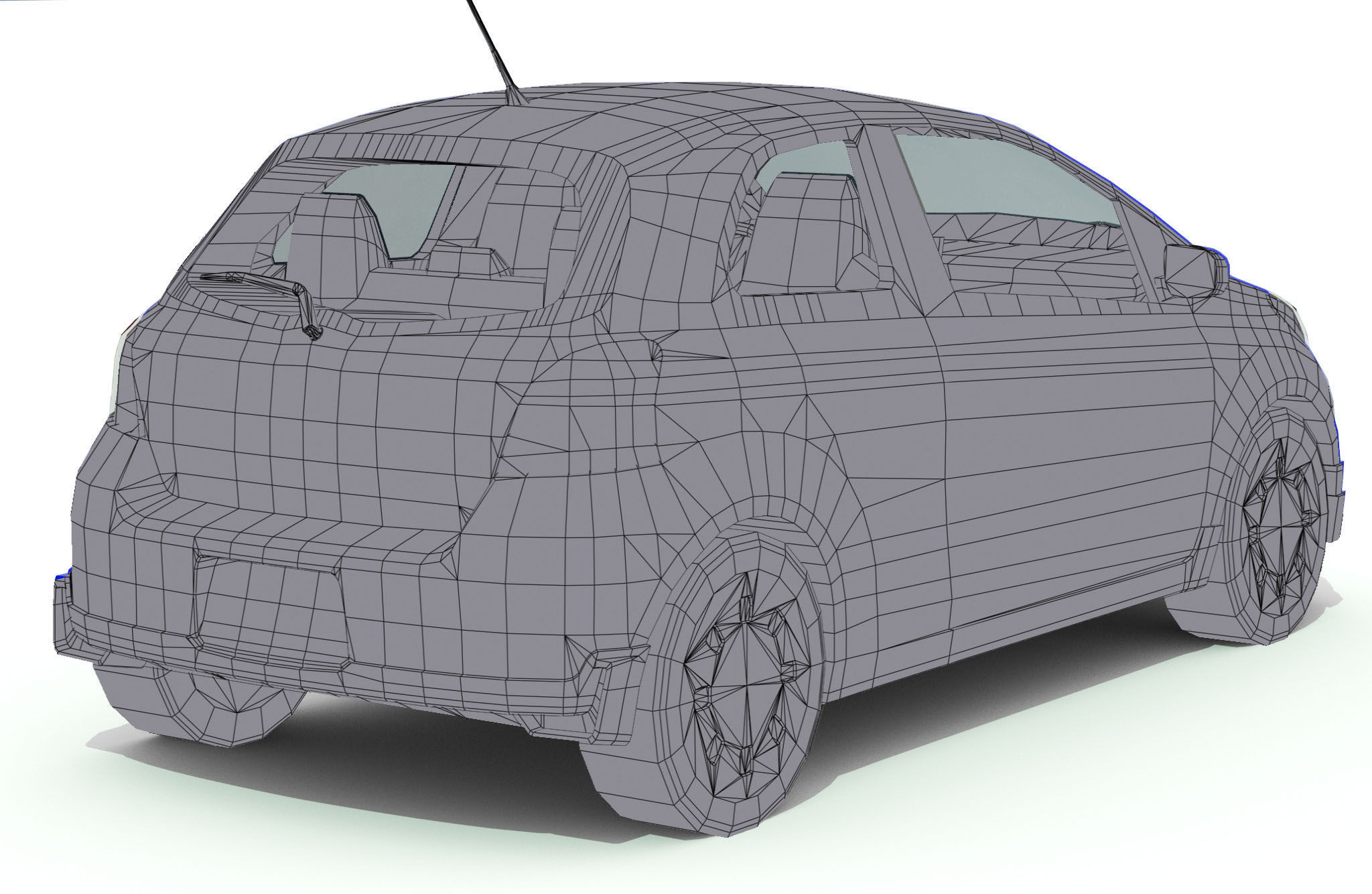 cars pack  Low-poly 3D model_36