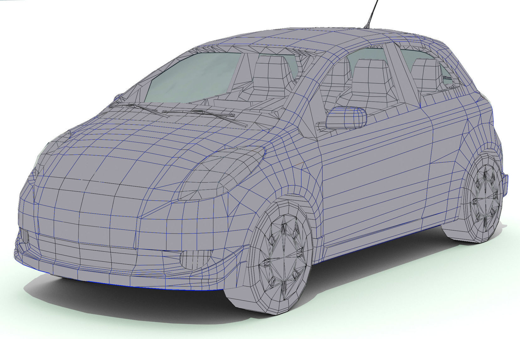 cars pack  Low-poly 3D model_35