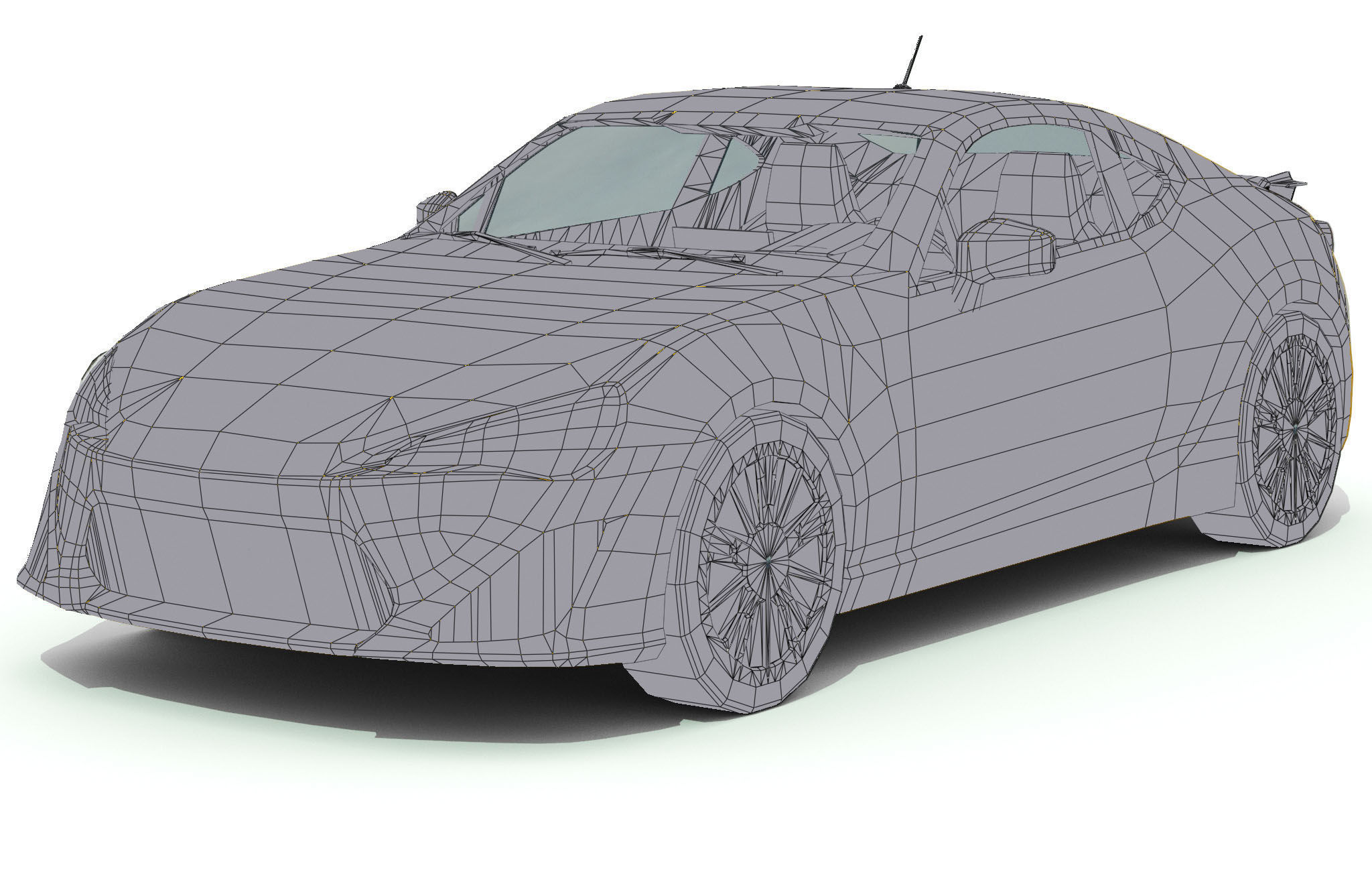 cars pack  Low-poly 3D model_5