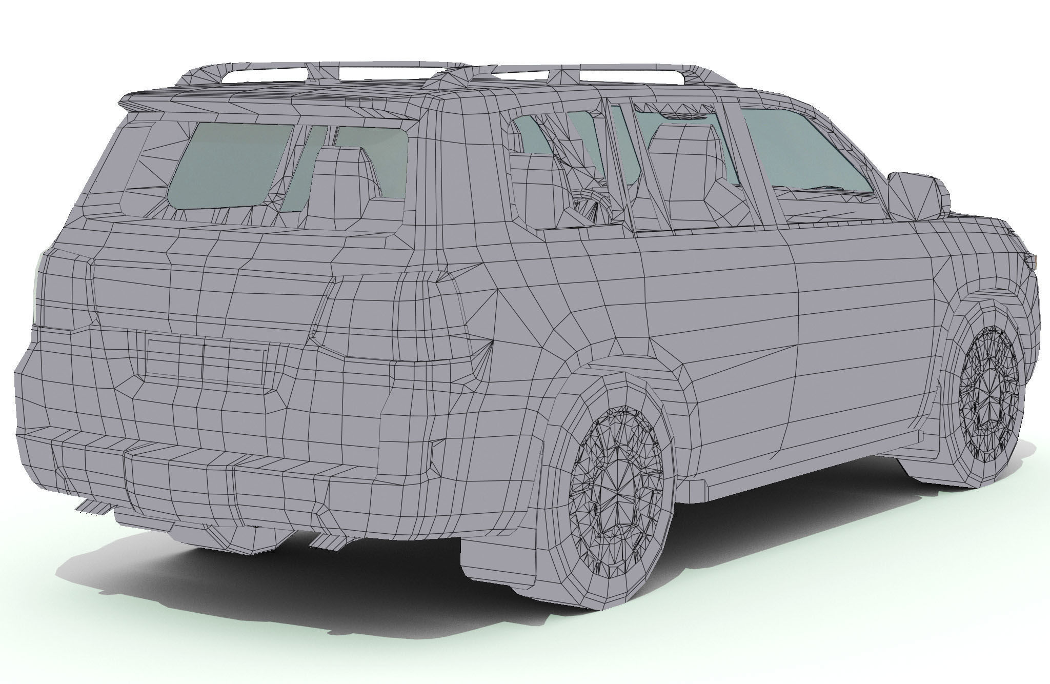 cars pack  Low-poly 3D model_9