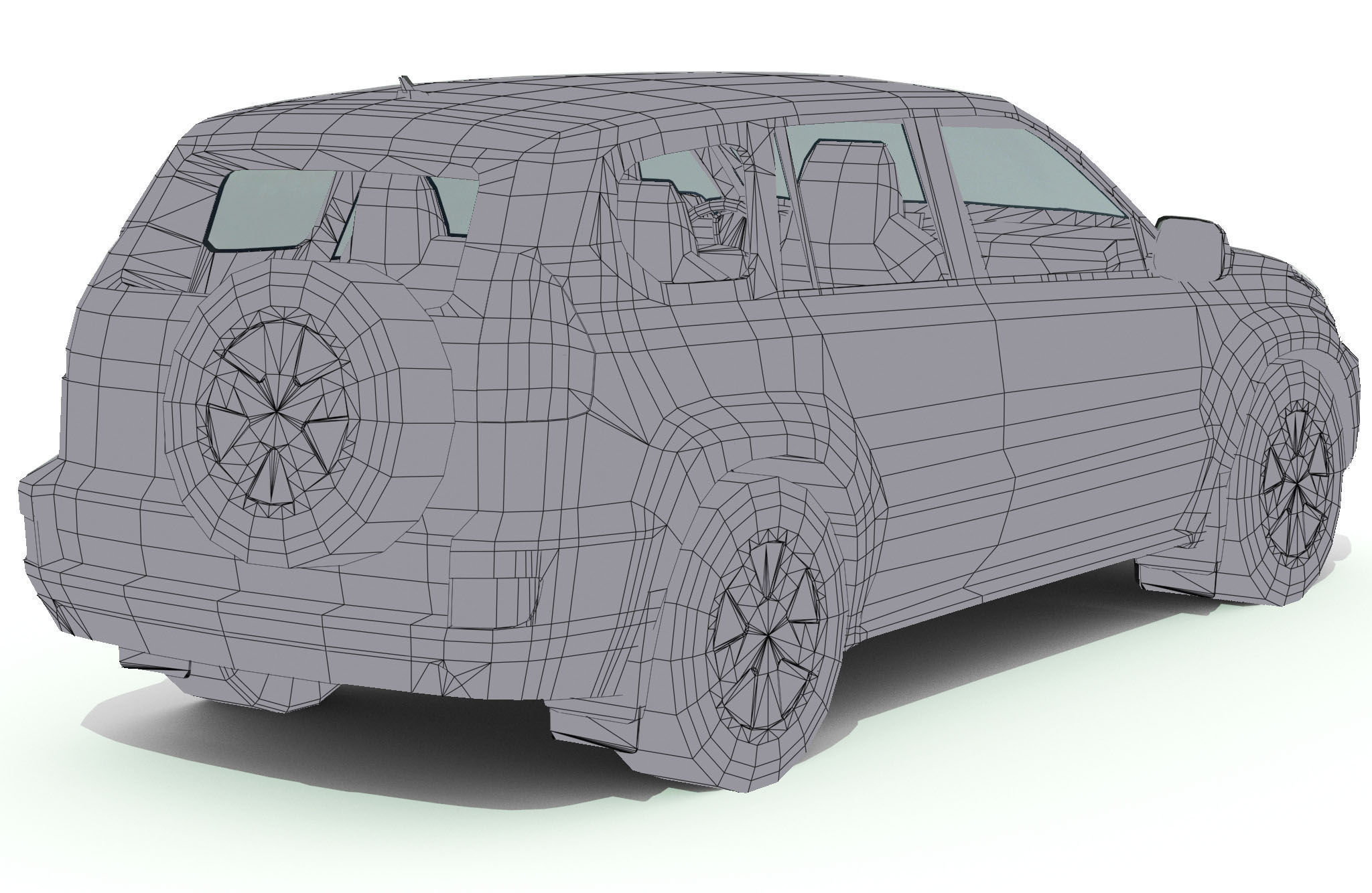 cars pack  Low-poly 3D model_30