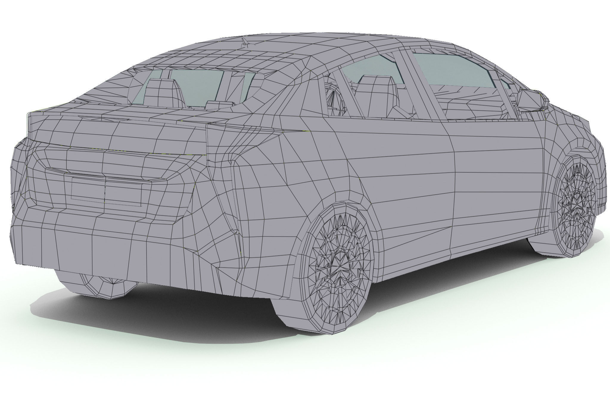 cars pack  Low-poly 3D model_11