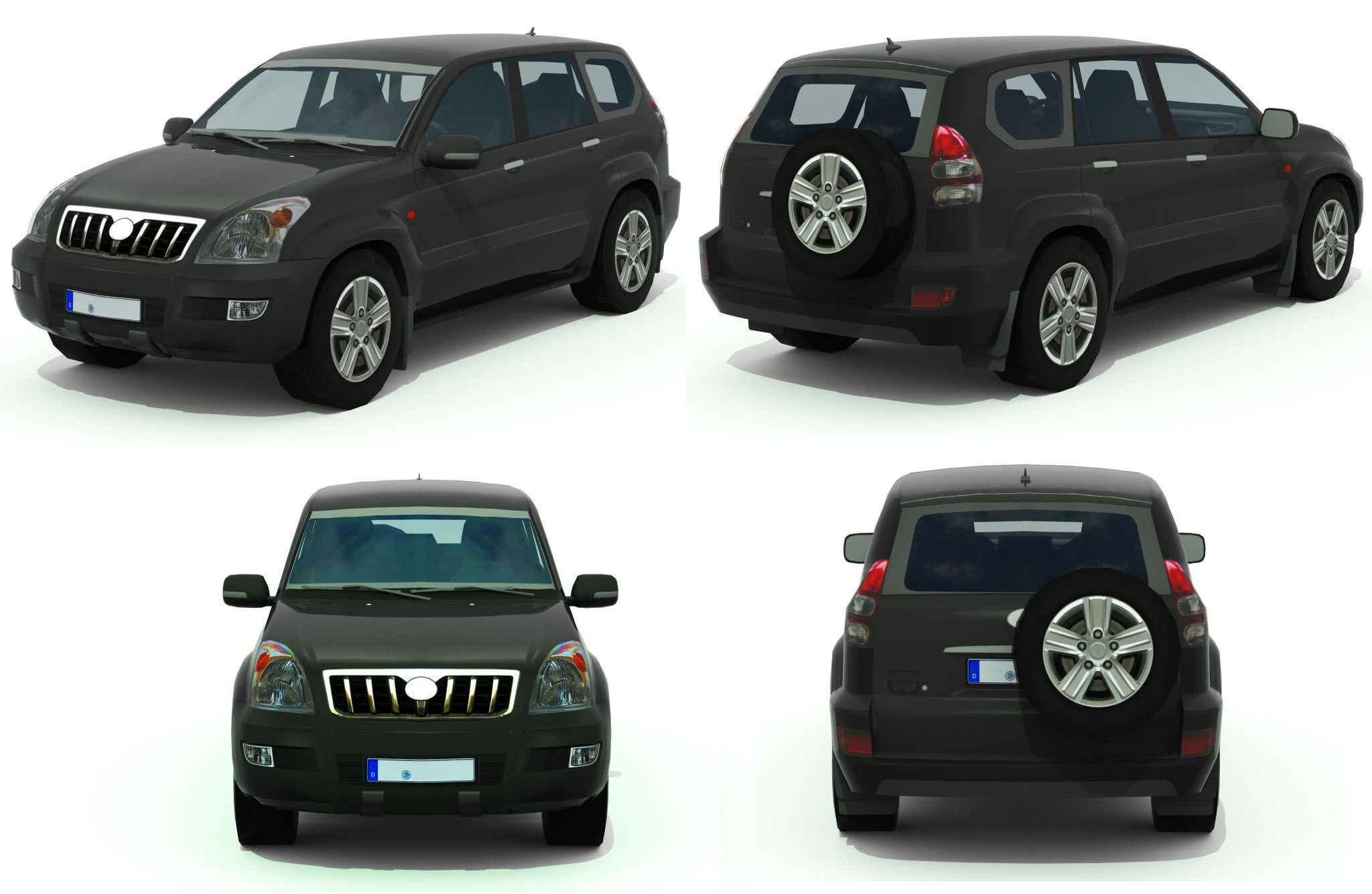 cars pack  Low-poly 3D model_28