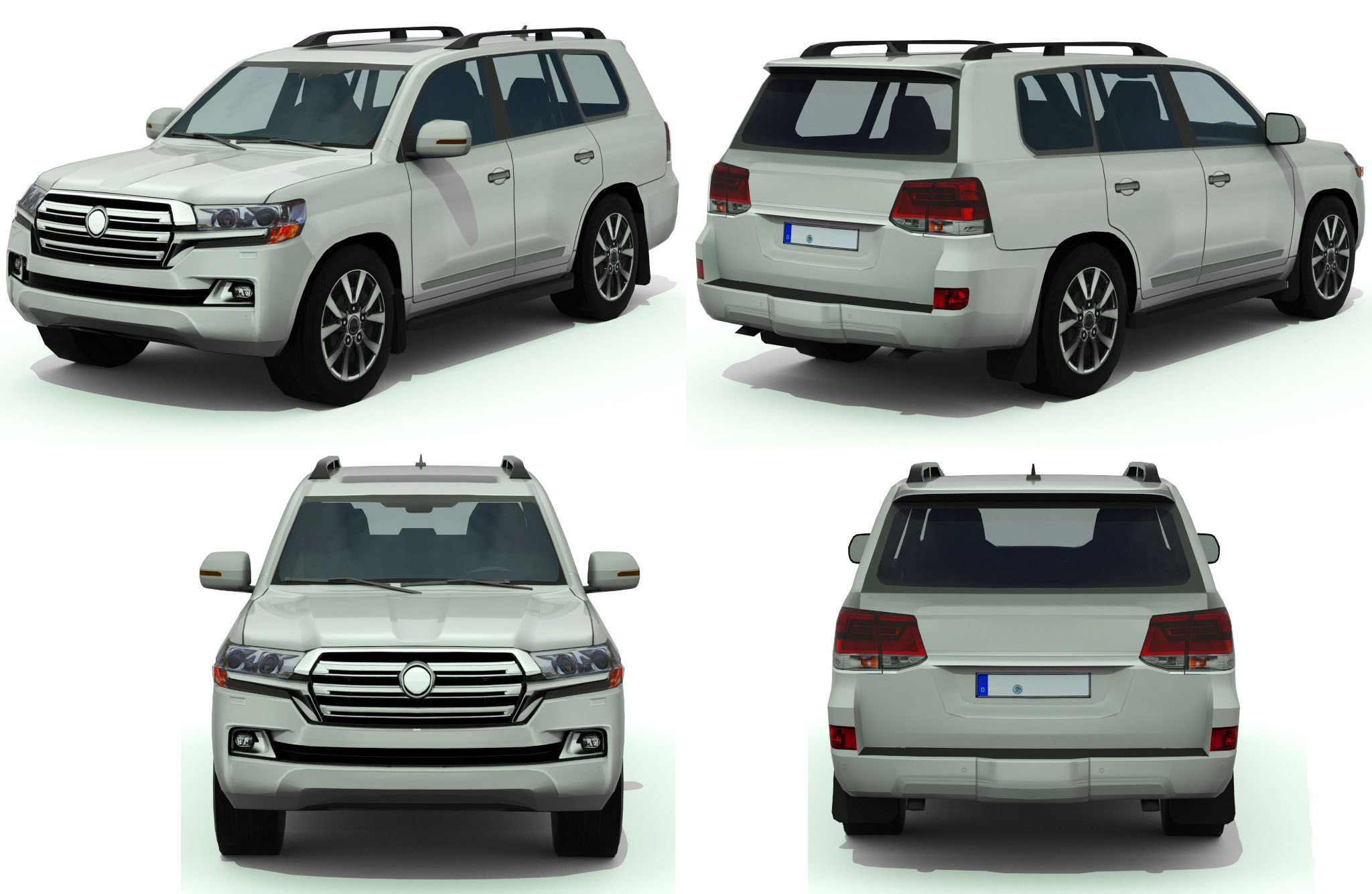 cars pack  Low-poly 3D model_7