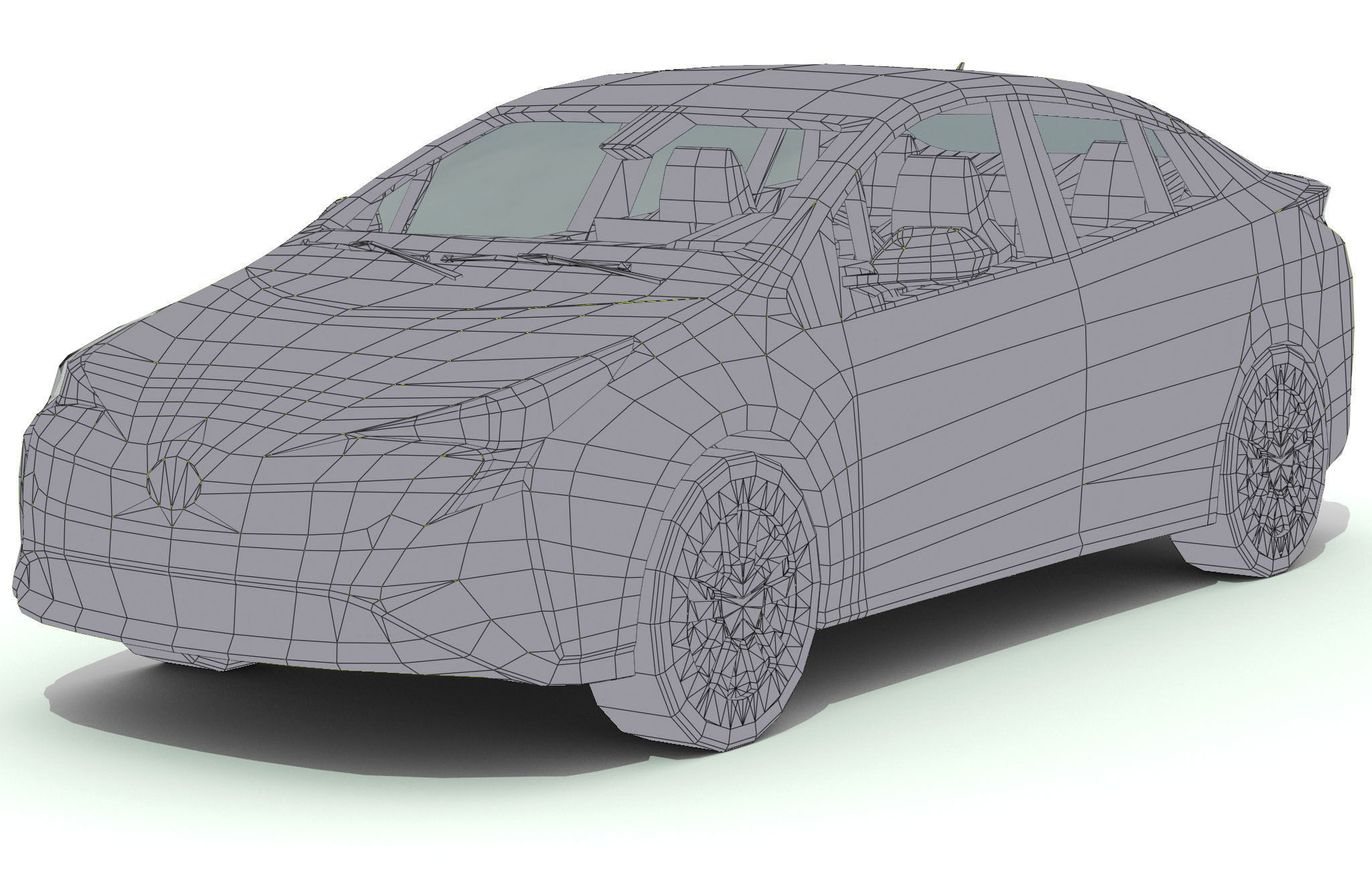 cars pack  Low-poly 3D model_12