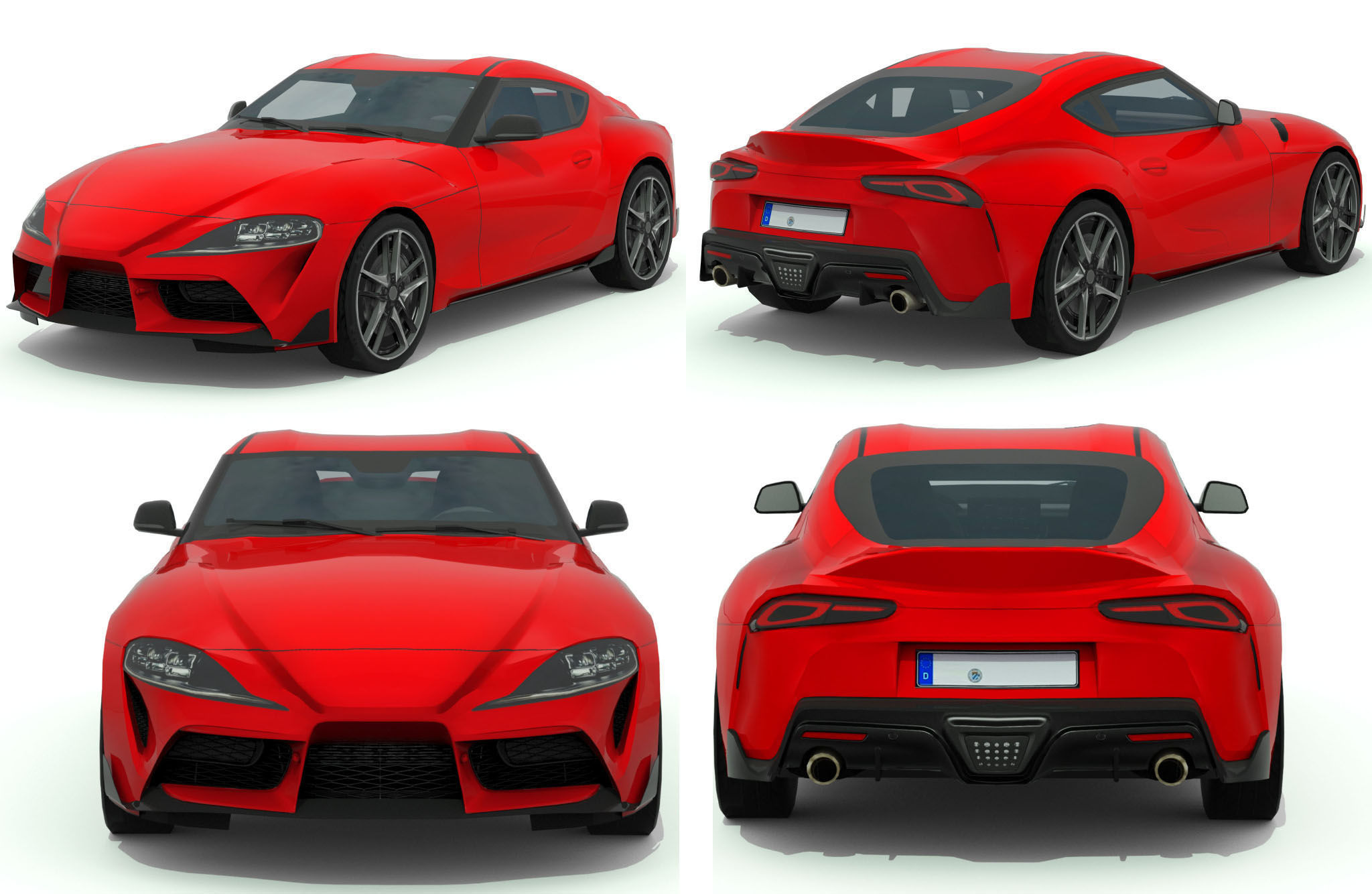 cars pack  Low-poly 3D model_25