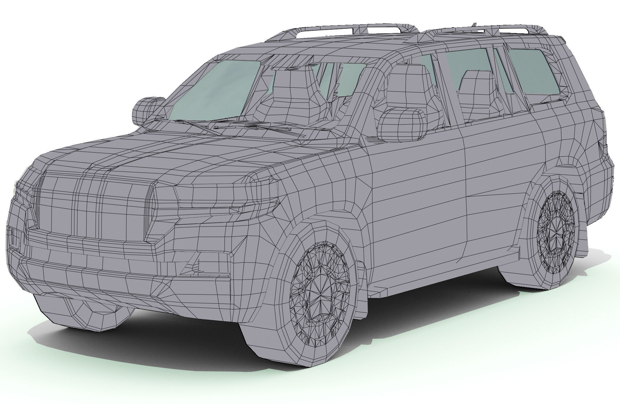 cars pack  Low-poly 3D model_8