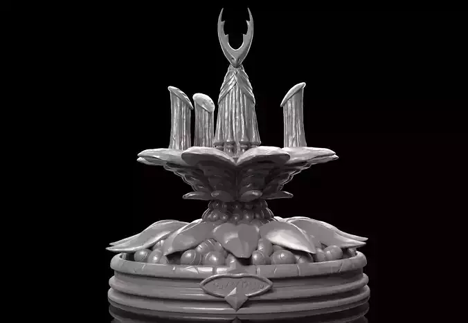 Hollow Knight The City of Tears Statue 3D print model