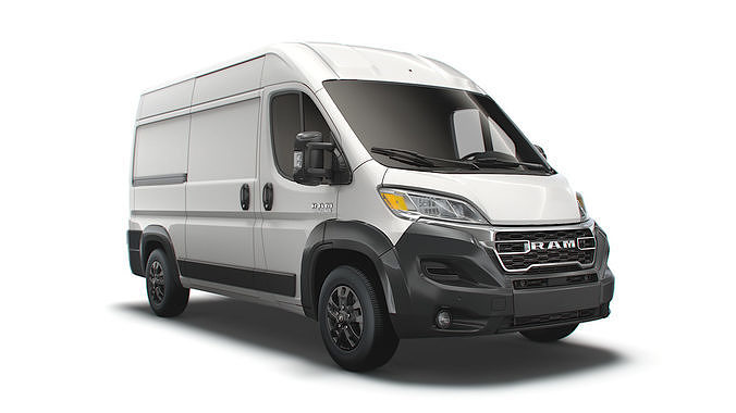 RAM Promaster Van L2H2 2023 3D model