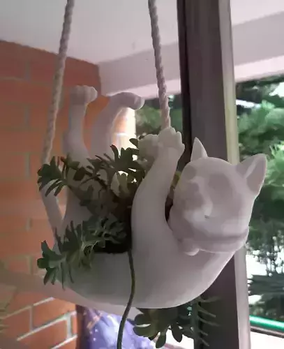 HANGING TOM PLANTER 3D print model