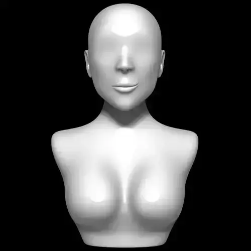 Mannequin head 3D model