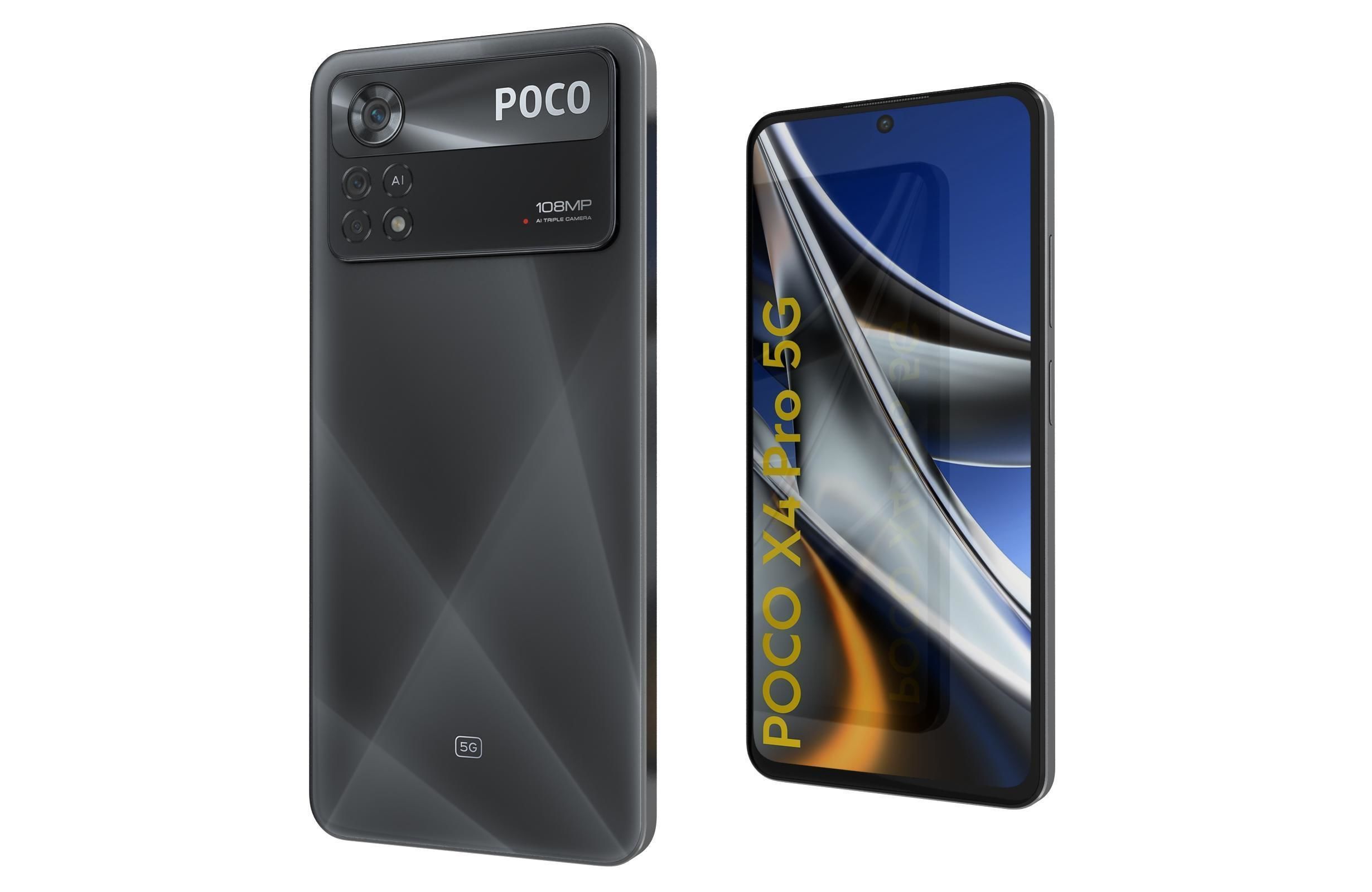Xiaomi Poco X4 Pro 5G All Colors 3D model_16