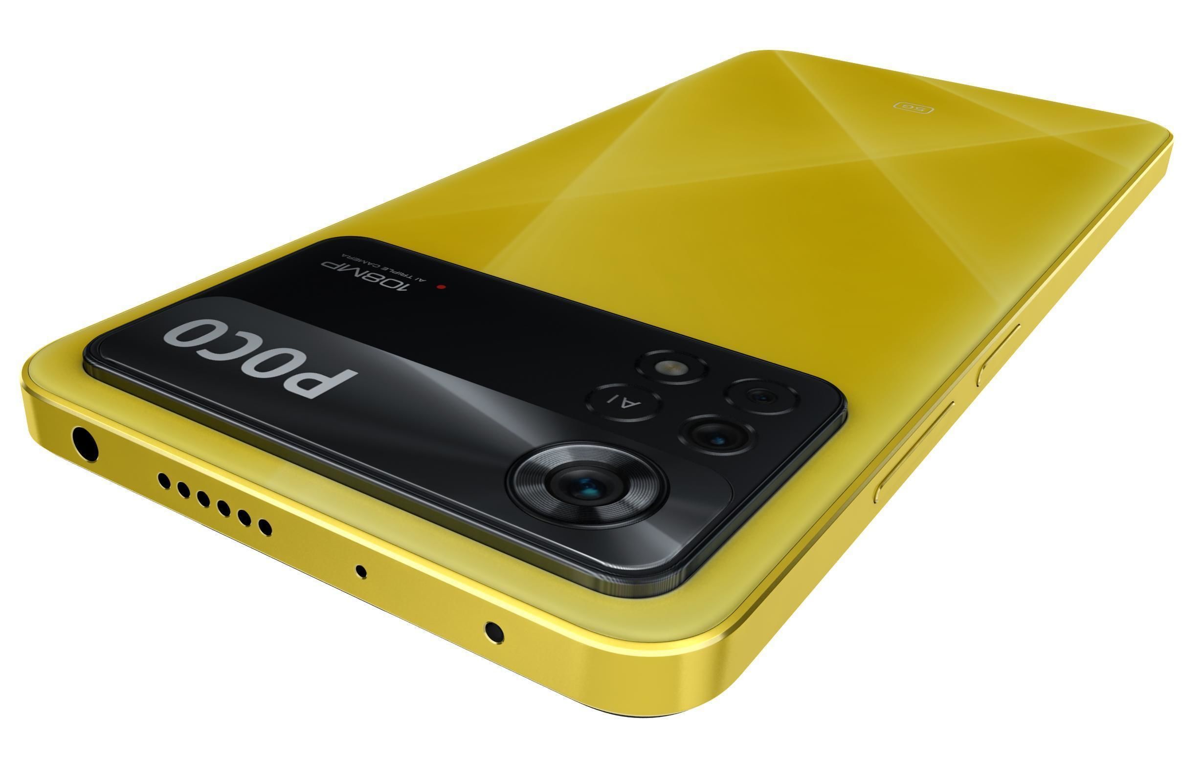 Xiaomi Poco X4 Pro 5G All Colors 3D model_11