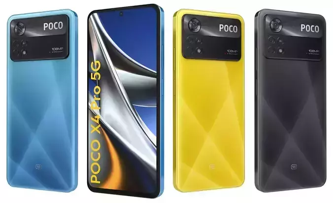 Xiaomi Poco X4 Pro 5G All Colors