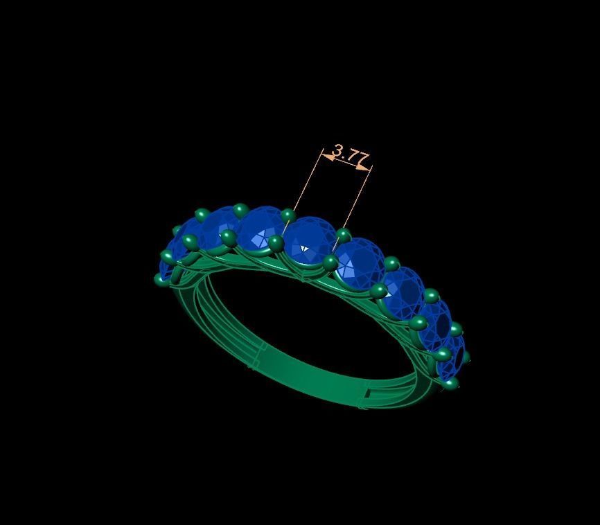 mold ring 006 3D print model_3