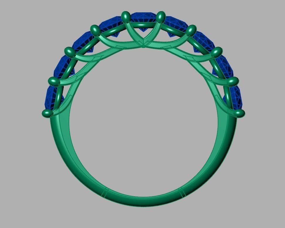 mold ring 006 3D print model_2