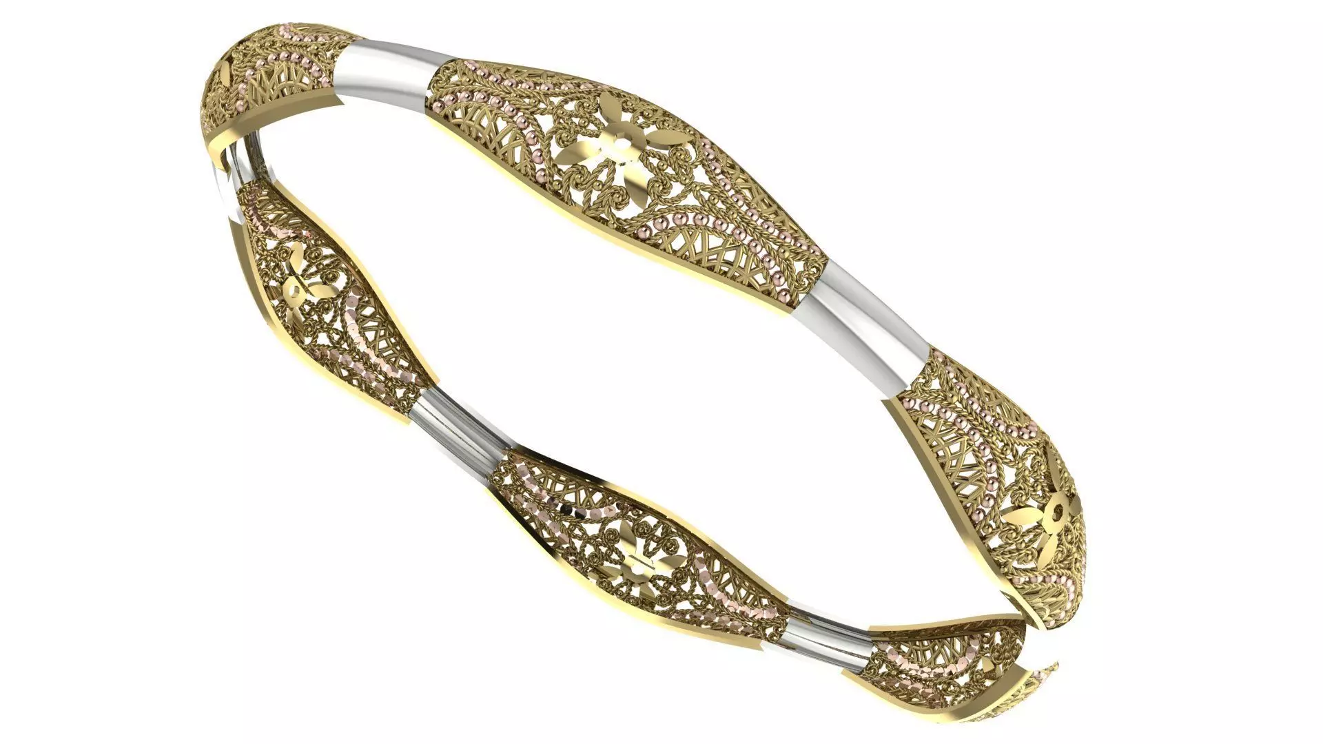 Bracelet 004 3D print model_0