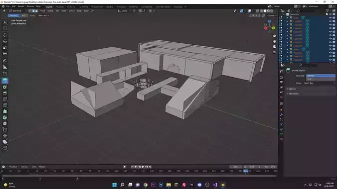 Lobby or level and or background stage
