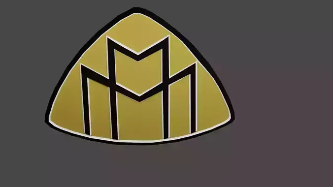Maybach 3D Logo