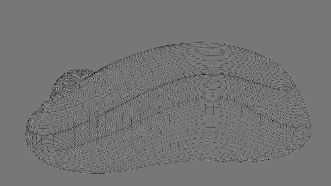 LOGITECH COMPUTER MOUSE  3D model_13