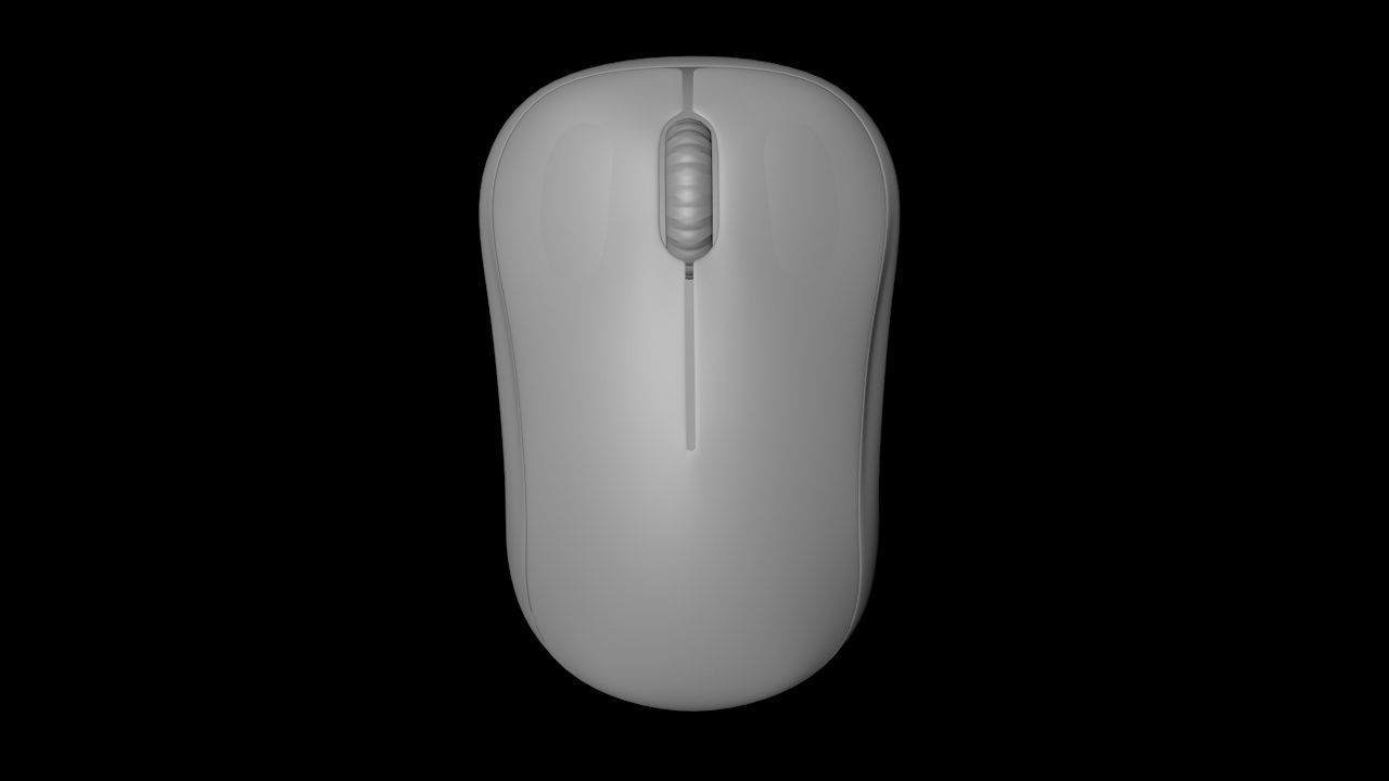LOGITECH COMPUTER MOUSE  3D model_10