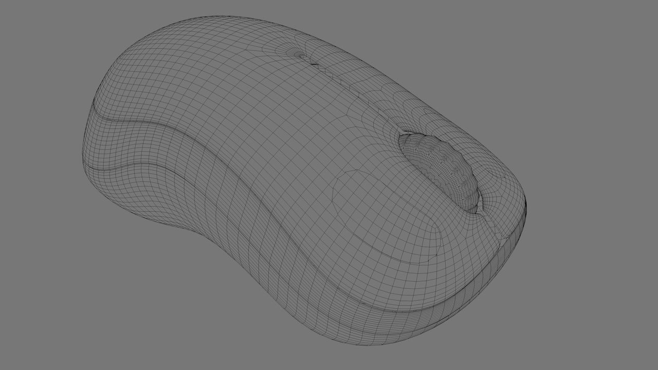 LOGITECH COMPUTER MOUSE  3D model_17