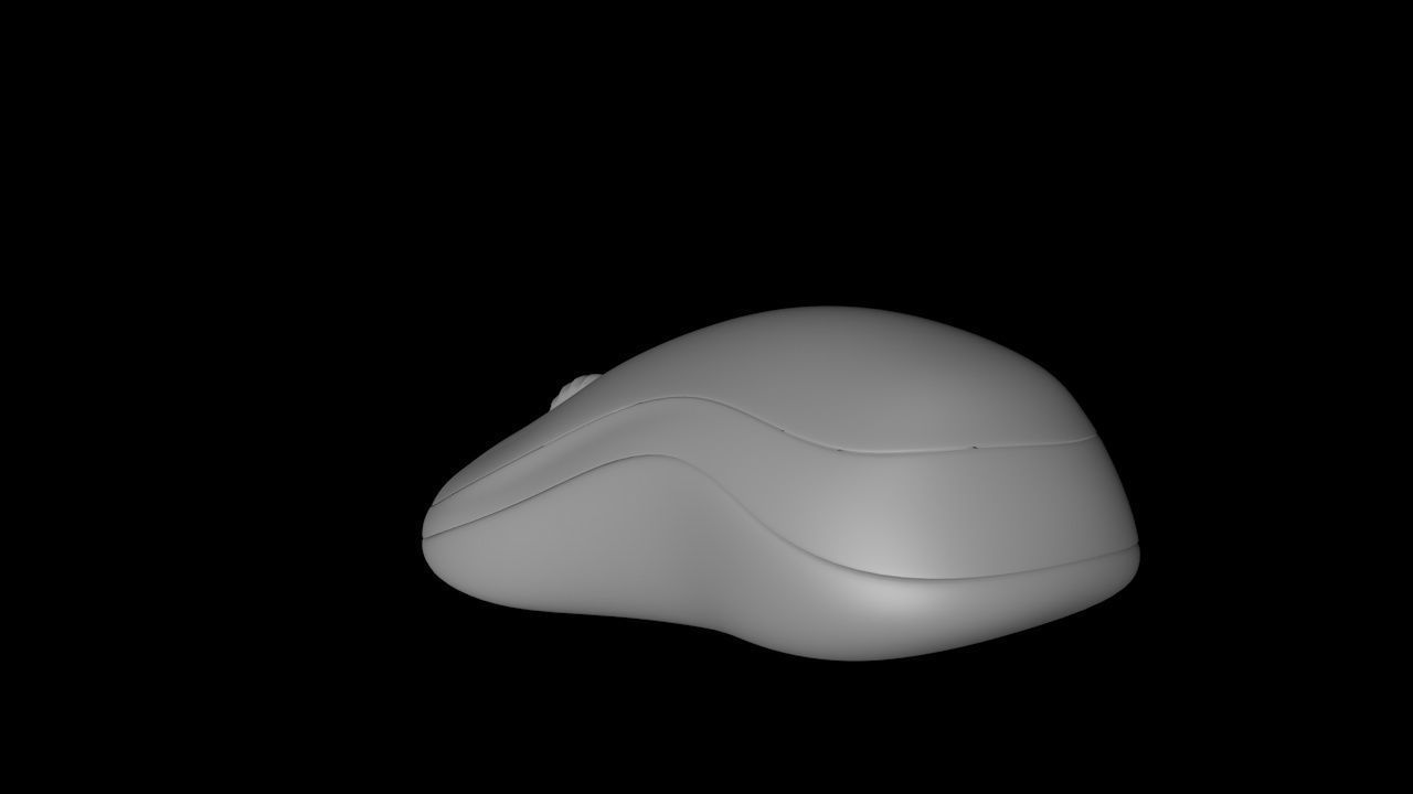 LOGITECH COMPUTER MOUSE  3D model_11