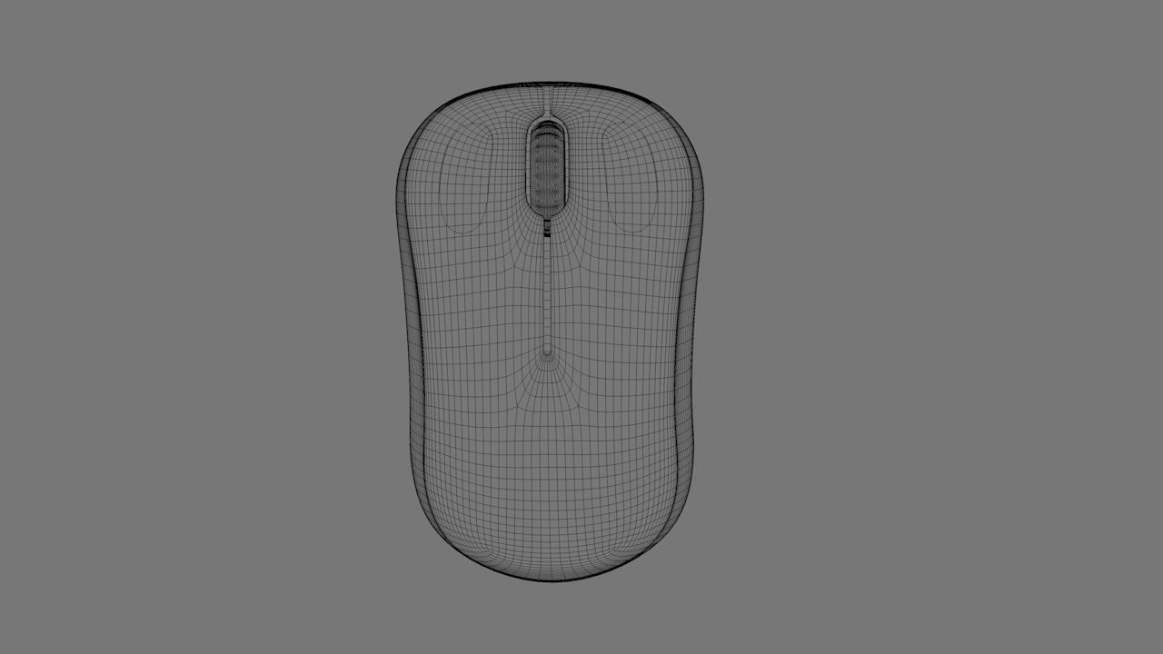 LOGITECH COMPUTER MOUSE  3D model_14