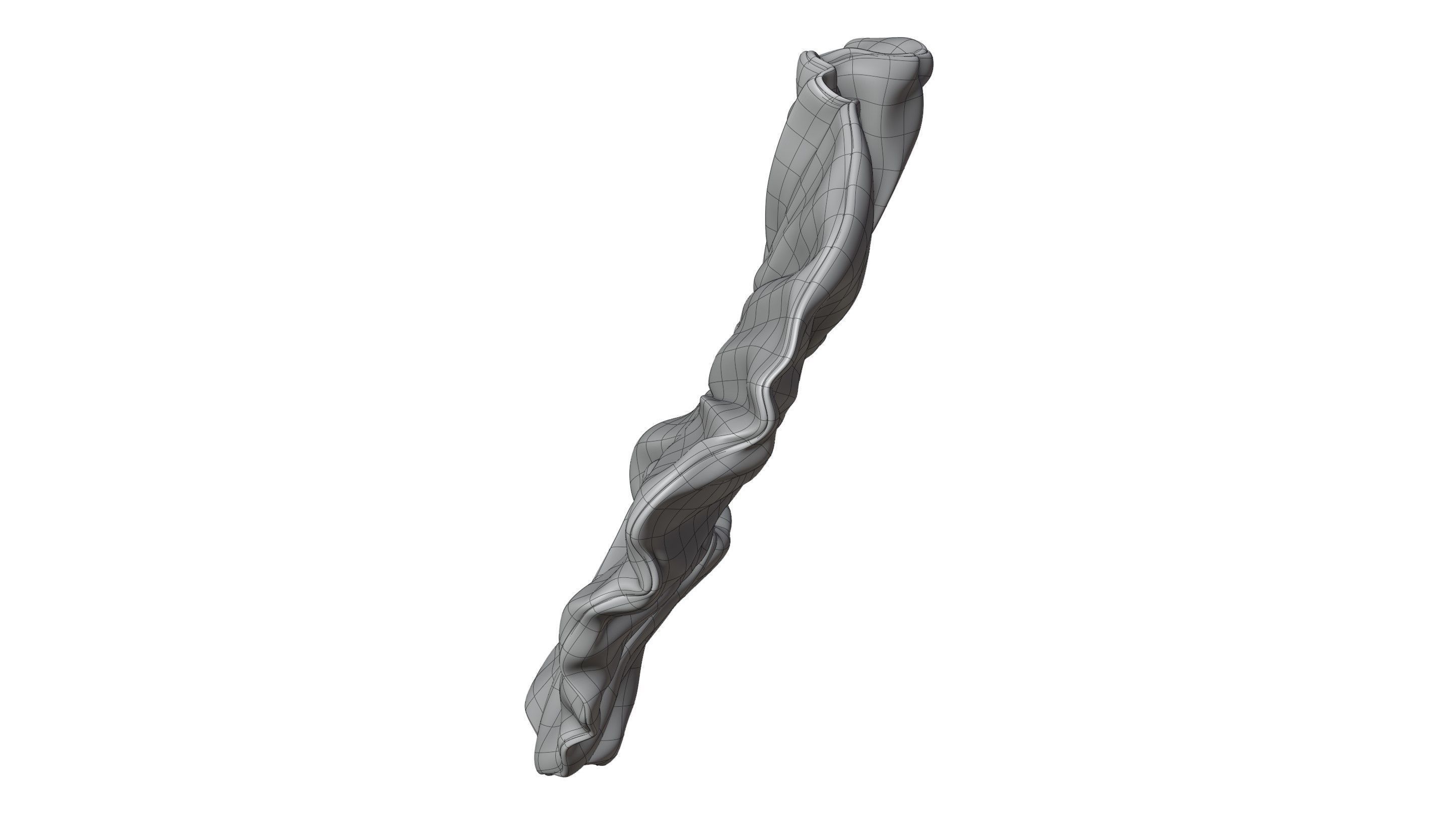 Scrunchie 3D model_16