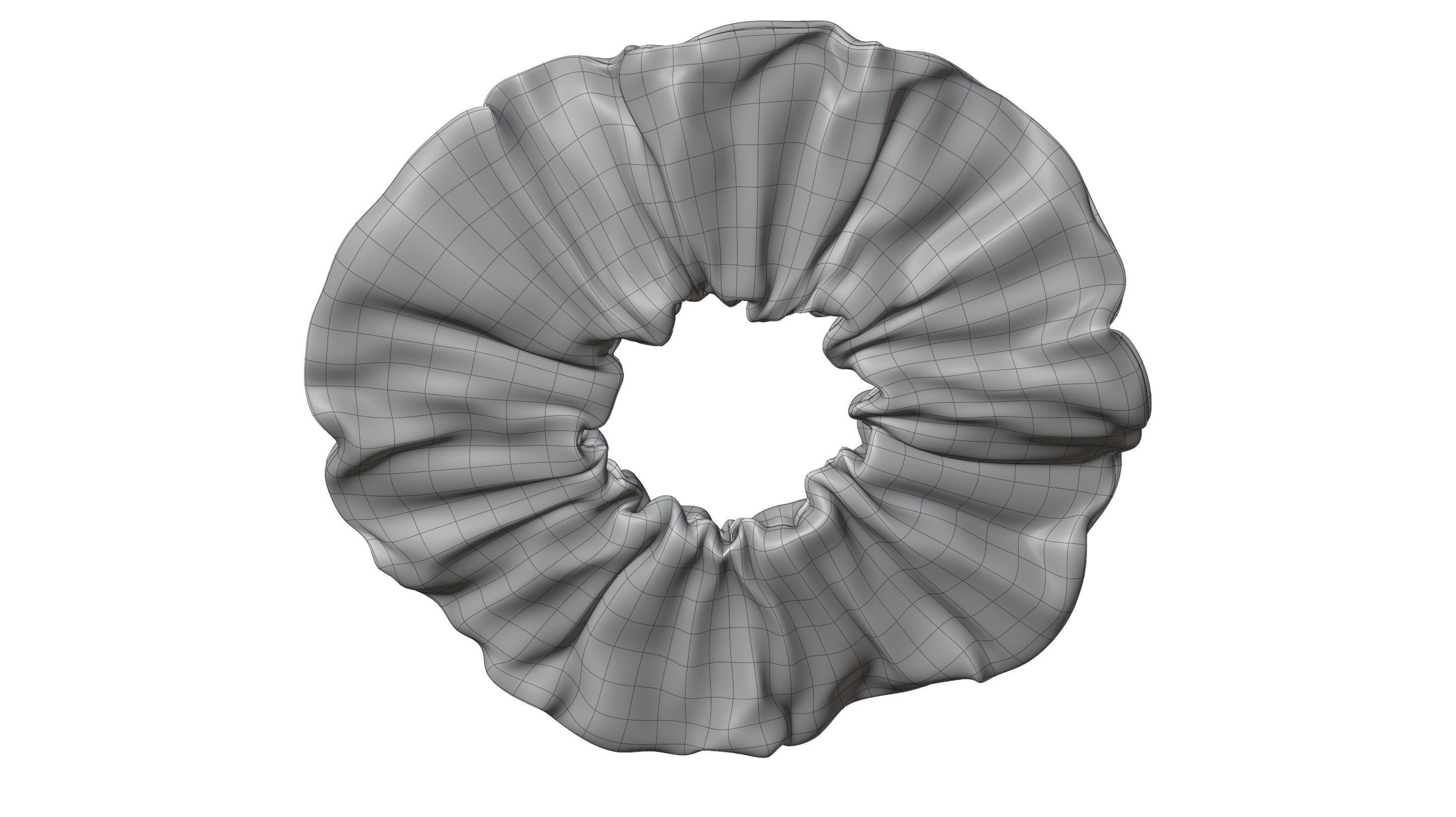 Scrunchie 3D model_14