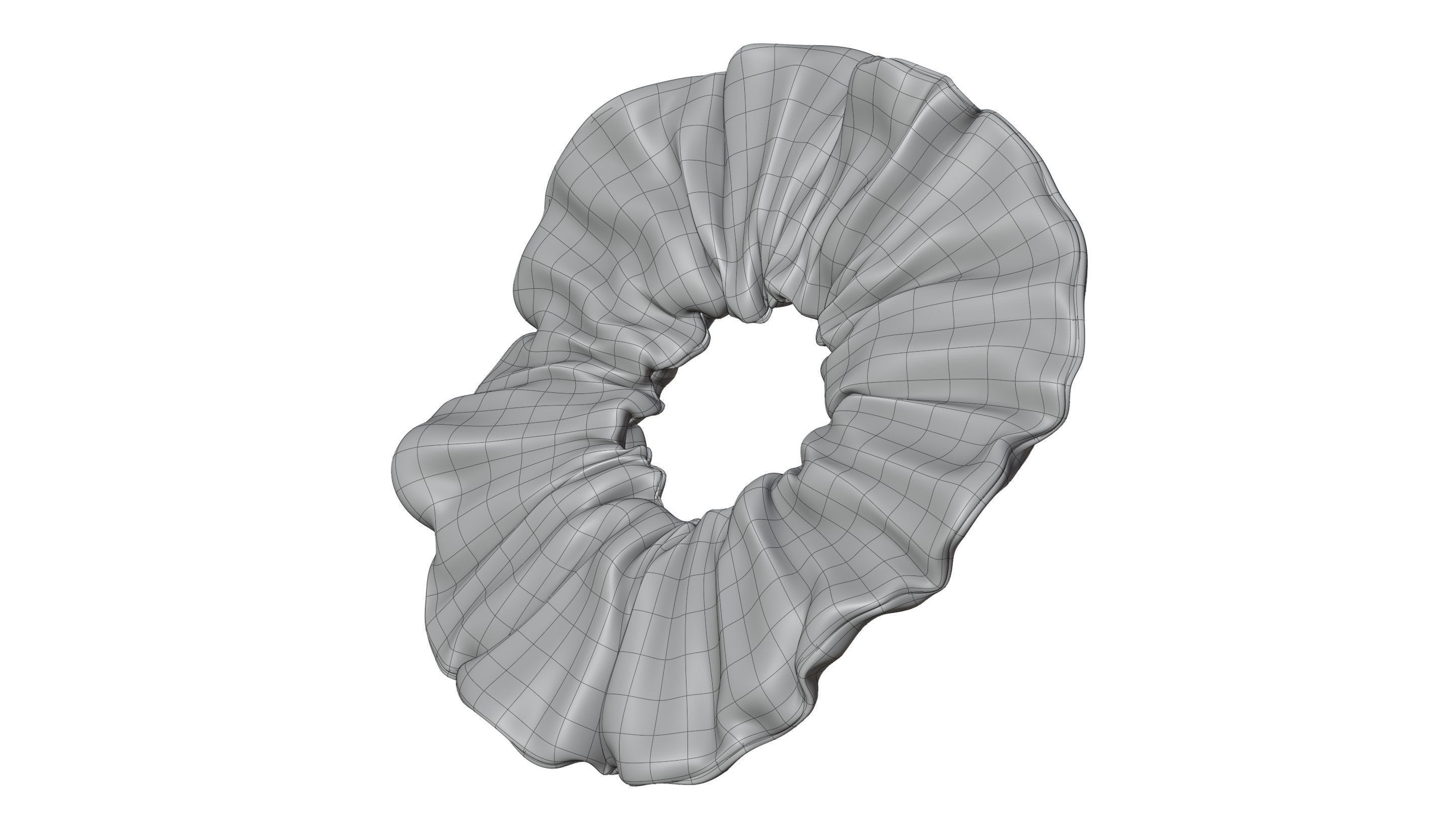 Scrunchie 3D model_17